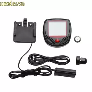Máy tính xe đạp Màn hình kỹ thuật số LCD chống nước