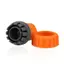 Khớp nối nhanh bằng nhựa màu cam 25mm Ống nước sân vườn Khớp nối ống 1 Inch 9W7C