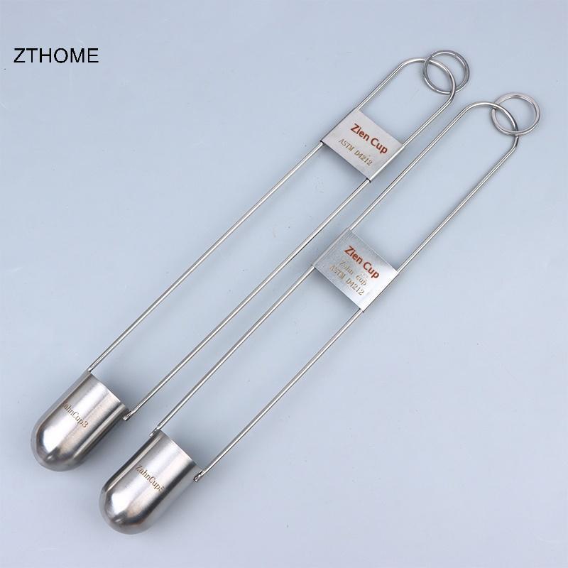 ZTHOME Phòng thí nghiệm Zahn Độ nhớt Cốc thép không gỉ Đa lựa chọn Việt Nam để đo lưu lượng chất lỏng chính xác HOT