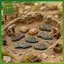 SWEET 3 / 4 / 8 Chiếc Thực Tế Mini Fossil Model Micro Phong Cảnh Để Bàn Trang Trí Đồ Trang Trí, Nhà, Bàn Cát / Cây Cảnh / Đạo Cụ Chụp Ảnh n