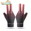 Găng tay bi-a Chất liệu hút ẩm Cue Phụ kiện thể thao Găng tay 3 ngón tay