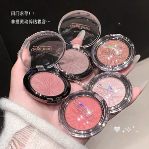 Phấn Phủ Bắt Sáng Dạng Nén Hiệu Ứng Kim Cương Lấp Lánh Mịn Lì Kiềm Dầu Làm Mờ Lỗ Chân Lông Tự Nhiên