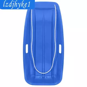 Trượt Tuyết Trẻ Em Toboggan Luge Ban Ngoài Trời Sledding Nhựa PE Có Tay Cầm Và Dây Kéo Thích Hợp Cho Hoạt Động Mùa Đông Trượt Băng Trò Chơi Tuyết Cát Trượt Tuyết