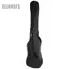 Guansfs Semme Đen Bass Túi Vải Oxford Đàn Guitar Điện Ốp Lưng Dây Đai Có Thể Điều Chỉnh Lớn Túi Khóa Kéo 47.2X15 2.4 Inch Với dày Xốp Cho