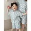Bộ Đồ Ngủ Trẻ Em Lớp Mùa Hè Một Bộ Đồ Bé Trai Bé Gái Gạc Mỏng Phong Cách Homewear Bé Bộ Đồ Ngủ
