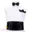 TOPTOOLCX Tuxedo Cummerbund, Bộ dây buộc cổ quý ông Belly Band, Thời trang kinh doanh đàn hồi lụa rộng Satin Pocket Square Compere