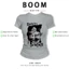 BOOM Áo Baby Tee Nữ Cotton Ôm Body-Áo Thun Ngắn Tay Y2K In Hình PhongCách Mùa Hè, Cổ Tròn Hàng Đầucách hàn quốc phong388