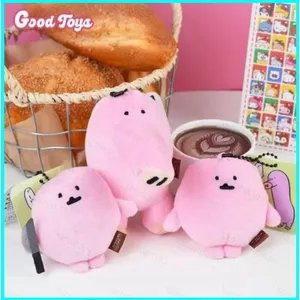 HK1 Joke Gấu Plushie Cá Hồng Xúc Xích Sang Trọng Móc Khóa Hoạt Hình Dễ Thương Xúc Xích Lợn Túi Charm KH1