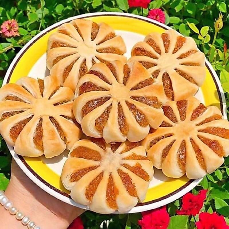 BÁNH HOA MAI NHÂN KHÓM (500gr/12 bánh) – Tắc Cậu, Kiên Giang