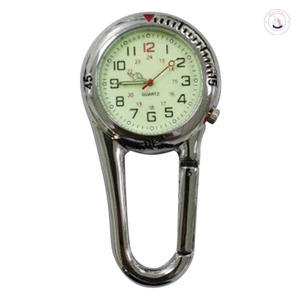 Đồng hồ kẹp có khóa Carabiner cho đồng phục thể thao và công việc ngoài trời