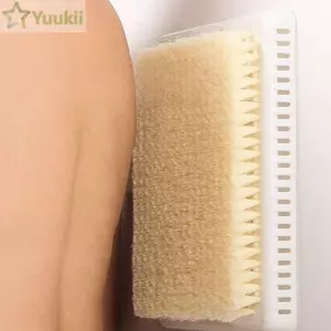 Bàn chải tắm tắm YUUKII, Dụng cụ massage chống trượt Sản phẩm phòng tắm Bàn chải tắm chà lưng lười, Miếng bọt biển tự dính bền bỉ Máy chà sàn treo tường Tấm massage tắm lười biếng cho nam nữ
