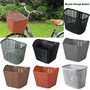 Giỏ đựng xe đạp trẻ em YOLOGO, Túi đựng xe đạp bằng nhựa rỗng, 8 kiểu dáng chất lượng cao Nhiều màu Túi đựng xe đạp phía trước Phụ kiện đi xe đạp phía sau