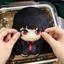 HK1 Hell Girl Enma Ai Plushie Dễ Thương Đen Tóc Dài Mắt Đỏ Kawaii Hoạt Hình Túi Charm KH1