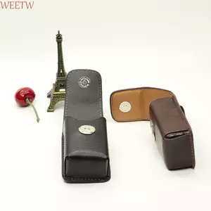 WEETW Eopack Hộp Kính Nẹp Kính Hộp Di Động Da PU Từ Tính Người Cao Tuổi Kính Hộp Bảo Quản Kính Mắt Túi Kính Mắt Gấp Kính