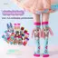 PNPIA- Hoạt Hình Ngộ nghĩnh Đầu Gối Stoings Động Vật Patten Dài Sos Bé Gái Nữ Thoáng Khí Sos