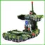Robot biến hình Ô tô đồ chơi xoay điện ô tô có nhạc và đèn Bộ sưu tập các nhân vật biến dạng cho saixit2vn