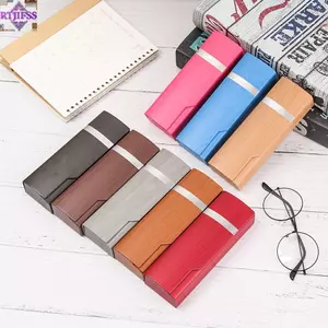 RTJIFSS Spectacle Hình Chữ Nhật Hạt Gỗ Bảo Vệ Kính Mắt