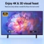 Bộ chuyển đổi YOI USB C sang HDTV cho chế độ gương và chế độ mở rộng Cáp chuyển đổi HDTV 4K 30Hz Type C với nguồn Inpu 100WPD