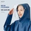 Áo mưa dành cho người lớn Toàn thân Xe điện chống mưa chuyên dụng Mặc ngoài có dây kéo chéo Poncho