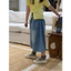 Quần Trẻ Em 2026 Bé Gái Phiên Bản Hàn Quốc Retro Denim Mềm Mại Quần Ống Rộng Trẻ Em Quần Crop Rời