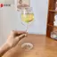 Kính màu đỏ hình hoa hồng Thủy tinh hình hoa hồng có lá hoa hồng màu 150 / 400ml Cốc Cotail màu đỏ hình hoa hồng VN
