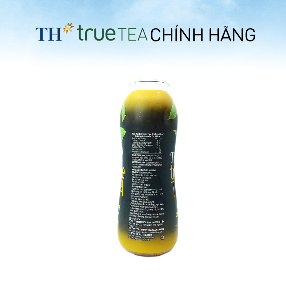 Thùng Trà Ô Long hương vị tự nhiên TH true TEA milk 350ml (24 Chai)