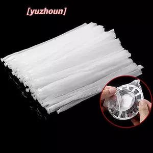 100 Chiếc Phòng Tắm Tắm Thoát Nước Túi Lưới Tóc Ngăn Lọc Bồn Rửa Lọc