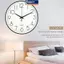 MAKY 12 Inch Wall Clo Quartz Clo Hiện Đại Bắc Âu Tối Giản Nhựa Tường Clo Trang Trí Nhà VN