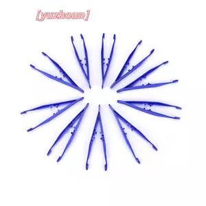 10 chiếc sơ cứu y tế dùng một lần Nhựa nhỏ màu xanh
