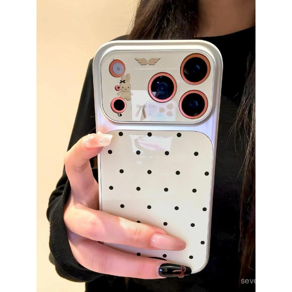 Ốp Điện Thoại Thích Hợp Cho iPhone 11 12 13 14 15 16 17 Pro max Plus Air Polka Dot Miffy Rabbit Vỏ Bảo Vệ Chống Sốc Bao Gồm Tất Cả V7NK