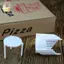 100 Cái Đế Tiết Kiệm Pizza Nhựa Trắng Chân Máy Sta Cố Định Ra Pizza Hộp Đựng Phụ Kiện Làm Bánh Nhà Bếp ELWW