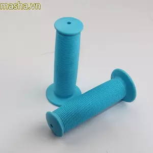 1 Cặp Tay Lái Xe Đạp, Hấp Thụ Sốc 10 Màu Gấp Tay Lái Xe Đạp, Tay Ga Chống Trơn Trượt Tay Lái Xe Đạp Leo Núi Phụ Kiện