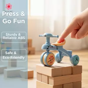 MJnmc 1 Chiếc Nhà Búp Bê Mini Xe Máy Mô Phỏng Xe Đạp Nhỏ Mô Hình Đồ Chơi Thu Nhỏ Cảnh Nhà Trang Trí Nhà Búp Bê Phụ Kiện Mới