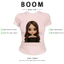 BOOM Áo Baby Tee Nữ Cotton Ôm Body-Áo Thun Ngắn Tay Y2K In Hình PhongCách Mùa Hè, Cổ Tròn Hàng Đầucách hàn quốc phong643