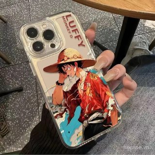 Ốp Điện Thoại Phong Cách Mới Mũ Rơm Phiêu Lưu Vua Anime Silicone Thích Hợp Cho iPhone 16promax 16 15 14 pro max 14plus xr xs 13 12 11 promax 17promax 15pro Vỏ Bảo Vệ Chống Sốc