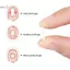 10 Cái Dụng cụ chỉnh sửa móng chân mọc ngược Mũi mọc ngược Điều trị móng tay Miếng dán đàn hồi Stier Kẹp thẳng Nẹp Dụng cụ làm móng chân