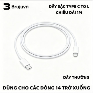 BJ Sạc nhanh dây sạc C-C / C-A cho iP Android Nhanh dùng với mọi củ sạc HUAWEI VIVO XIAOMO không báo lỗi bền chống gãy