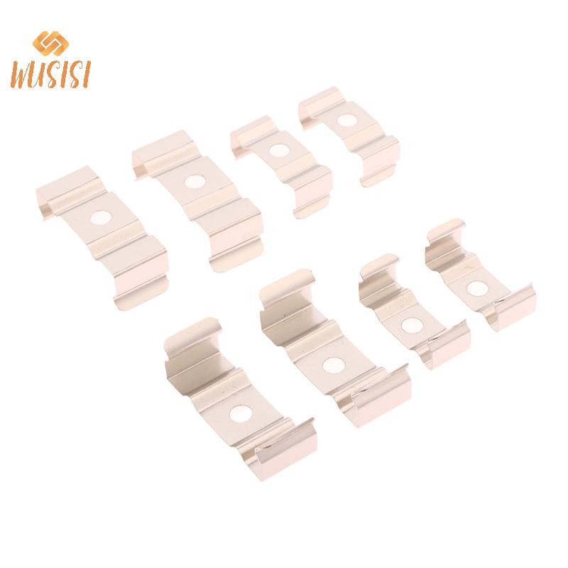[WUSISI] 50 Cái T5 / T8 Giá đỡ ống LED Kẹp giá đỡ cho ổ cắm đèn / Đèn trần / Đèn cố định cho thiết bị điện gia dụng MỚI