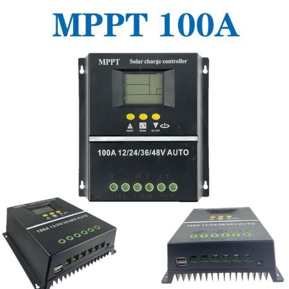 Bộ điều khiển MPPT YMIFI, Bộ sạc pin 12V / 48V Bảo vệ pin, Màn hình kỹ thuật số Bảng điều khiển 60A 80A 100A Sử dụng tại nhà