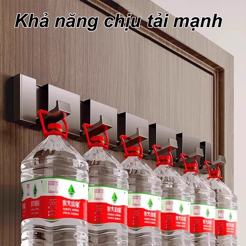 Móc Treo đồ Dán Tường, Móc Treo Quần Áo Dán，móc treo ở tiền sảnh Tường,Thích hợp cho nhà bếp phòng tắm,Móc ẩn