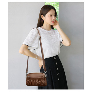 Túi xách nữ Túi đeo vai nữ họa tiết thời trang retro đeo vai Túi đeo chéo thông thường