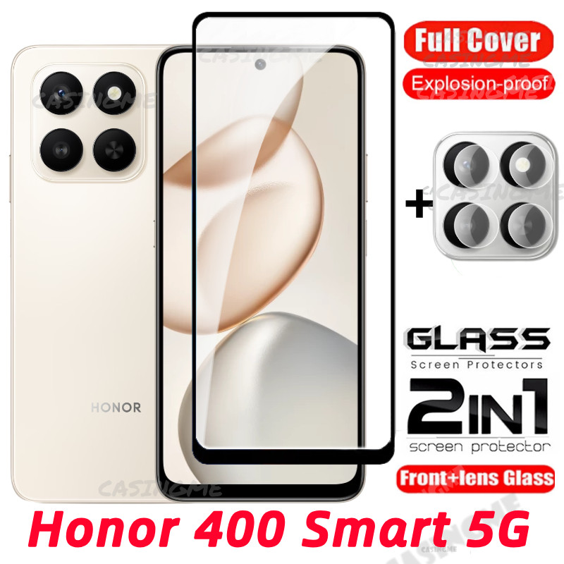 Honor 400 Smart 5G X7d 2025 Bảo Vệ Màn Hình Trong Suốt Full Cover Phim Cho Honor X7d 600 Honor400 Smart Lite 400Smart HonorX7d 4G 5G Kính Cường Lực Ống Kính Máy Ảnh