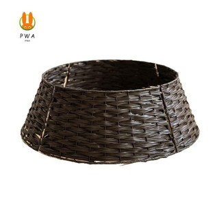 Váy cây thông Noel tròn - Trang trí giỏ cổ điển cho chân cây