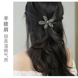Kẹp Tóc Hình Mỏ Vịt Full Kim Cương Cao Cấp - Dễ Dàng Tạo Kiểu Cho Tóc Dày