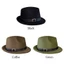 Mũ xô Fedora vải nỉ vành ngắn từ JKDESIGN, phù hợp cho mùa thu