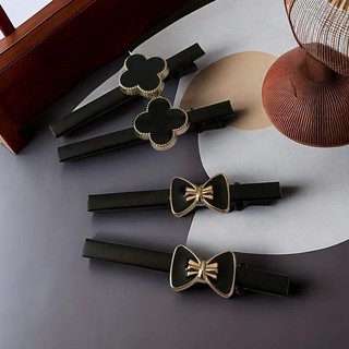 💦Kẹp Đầu Hình Bốn Lá Cỏ Ba Lá và Mỏ Vịt, Thiết Kế Đơn Giản, Dùng Để Kẹp Tóc