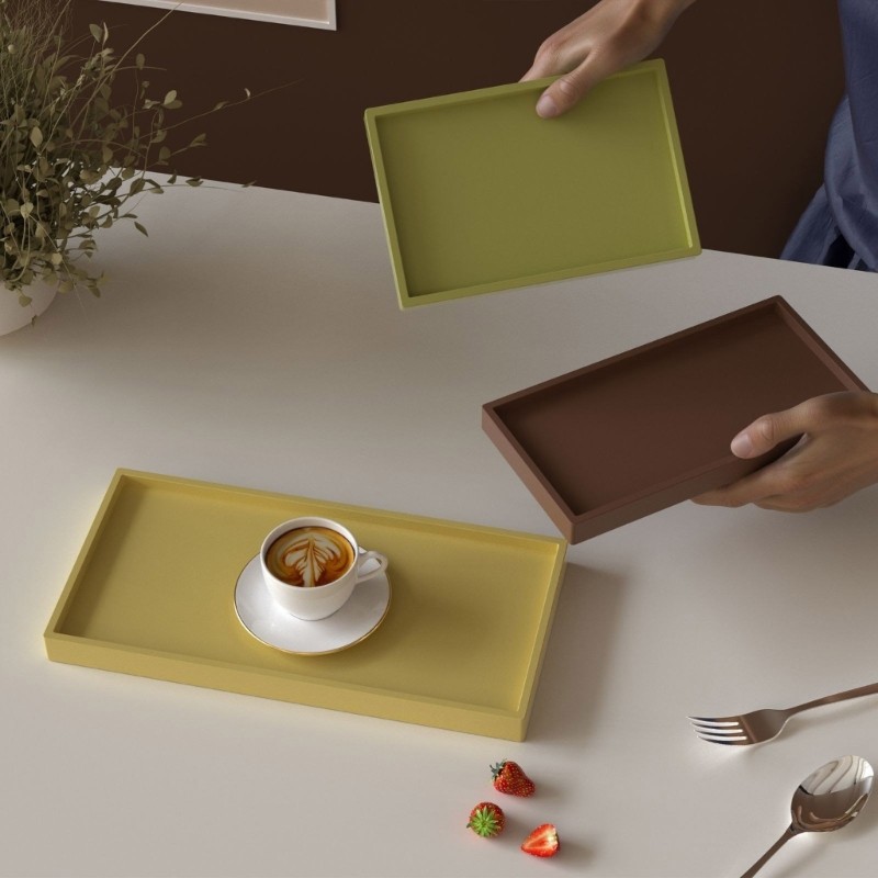 Khay Nhựa Silicon Cho Khuôn Làm Bánh Và Trang Sức Thủ Công - Dễ Sử Dụng