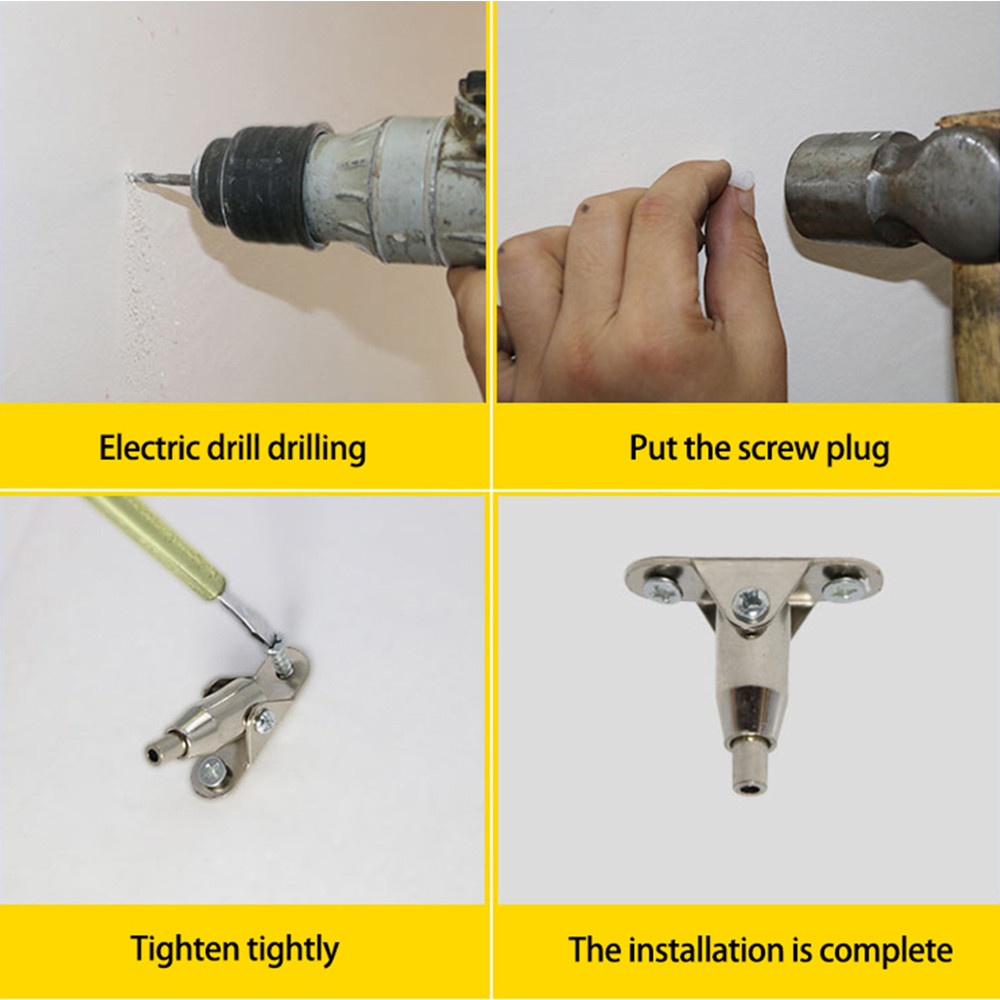 Bộ treo dây thép tráng PVC có thể điều chỉnh 180 ° Hệ thống treo di động 0,5-5M Đèn chiếu sáng bảng hiệu treo cây trong chậu