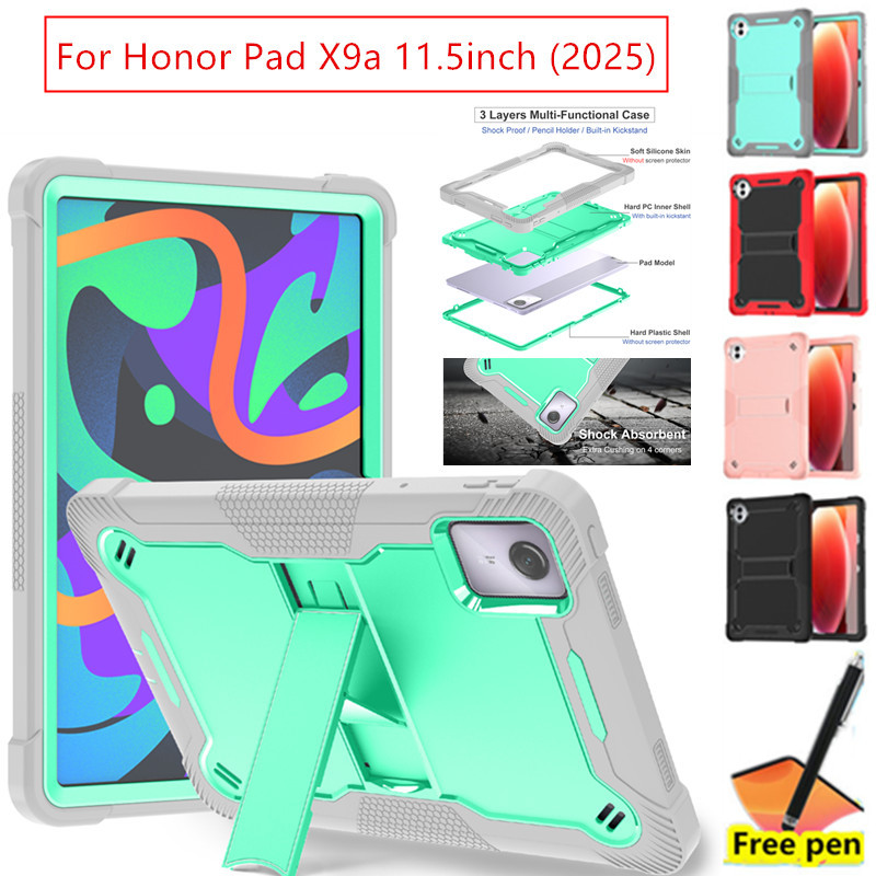 Ốp Lưng Cho Honor Pad X9a 11.5inch 2025 Giá Đỡ Máy Tính Bảng Bảo Vệ Vỏ Chống Sốc