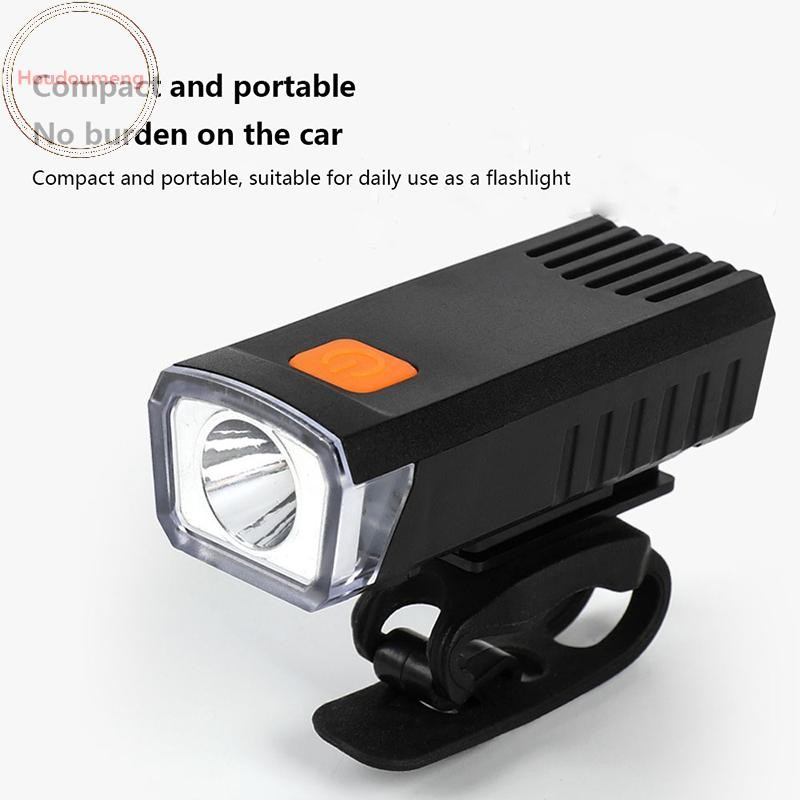 Hodou Đèn Sáng LED Phía Trước USB Sạc Đèn Núi Xe Đạp Đèn Pha Đèn Pin Đi Xe Đạp Xe Tay Ga VN